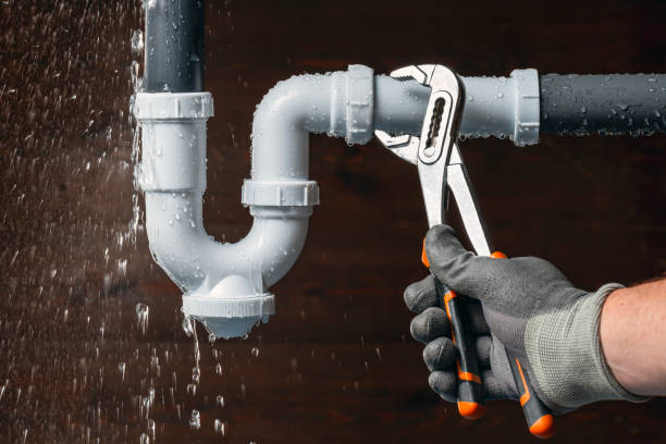 Professional Drain Cleaning technician working in Chesterhill, OH